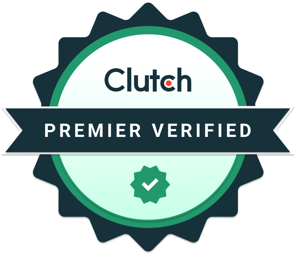 Badge for Top Software Developer Award from Clutch