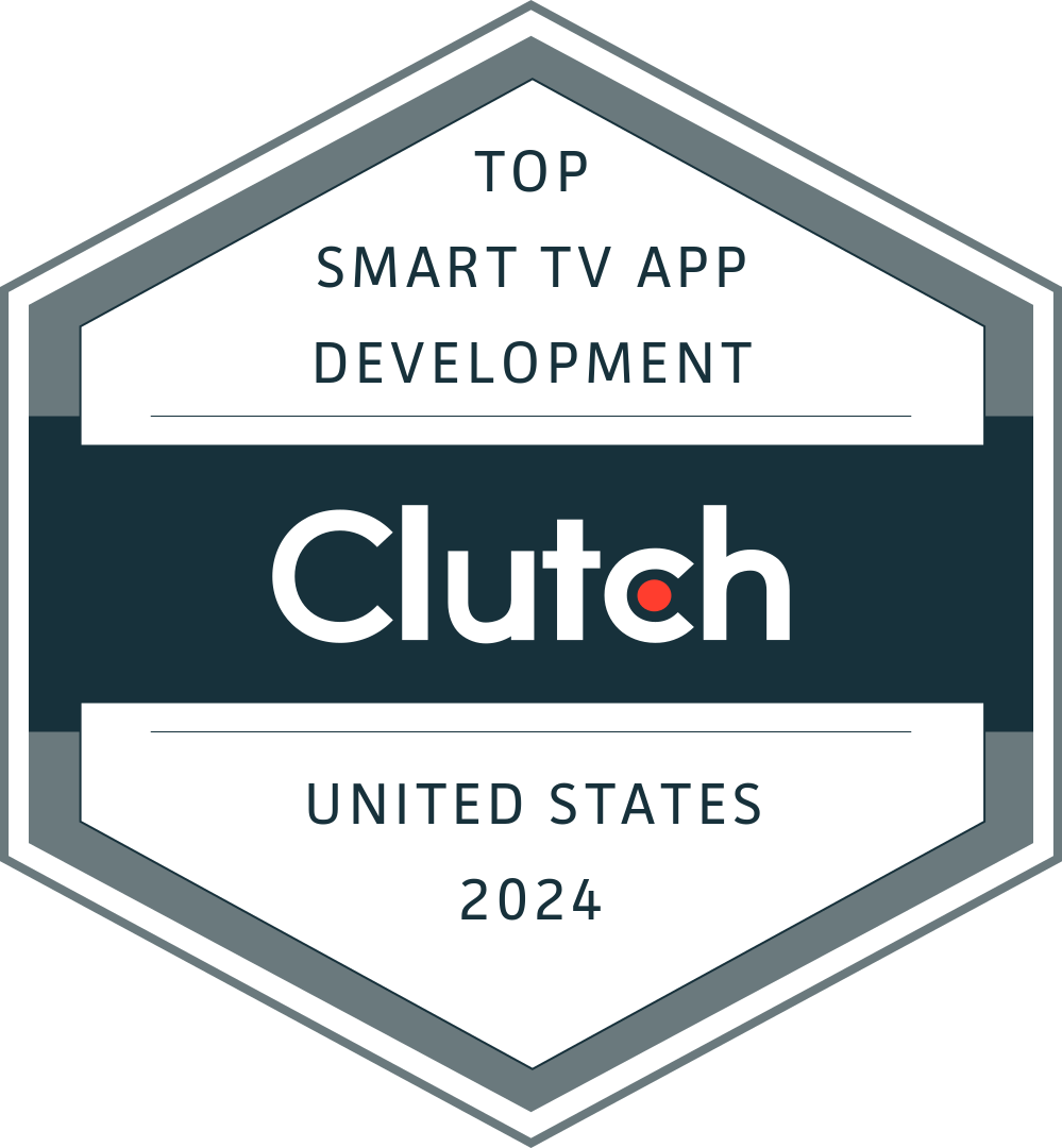 Badge for Top Web Developer Award from Clutch