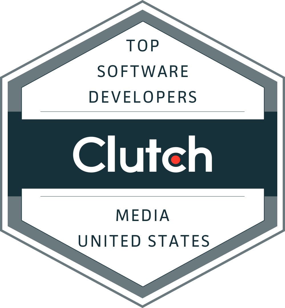 Badge for Top Web Developer Award from Clutch